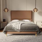 Shiro Fabric Bed Frame (Water Repellent & Pet friendly) by Somnuz