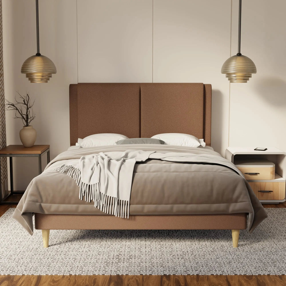 Vance Fabric Bed Frame (Water Repellent & Pet friendly) SSE