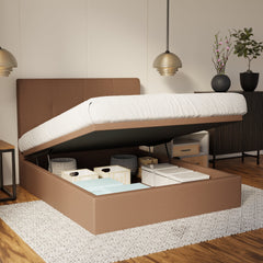 Lyra Fabric Storage Bed Frame (Water Repellent & Pet Friendly) By Somnuz SSE