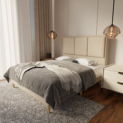 Velmira Fabric Bed Frame (Water Repellent & Pet friendly) by Somnuz KH