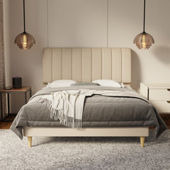 Kuro Fabric Bed Frame (Water Repellent & Pet friendly) by Somnuz KH