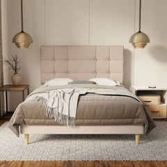 Elara Fabric Bed Frame (Water Repellent & Pet friendly) SSE