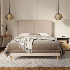 Vance Fabric Bed Frame (Water Repellent & Pet friendly) SSE