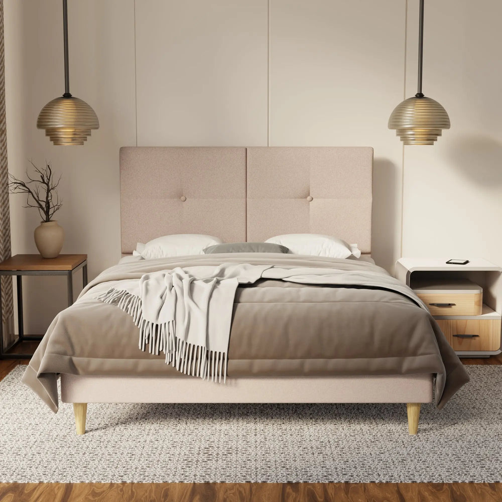 Rylan Fabric Bed Frame (Water Repellent & Pet friendly) SSE