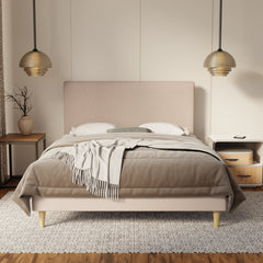 Kira Fabric Bed Frame (Water Repellent & Pet friendly) By Somnuz SSE