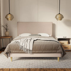 Kira Fabric Bed Frame (Water Repellent & Pet friendly) SSE