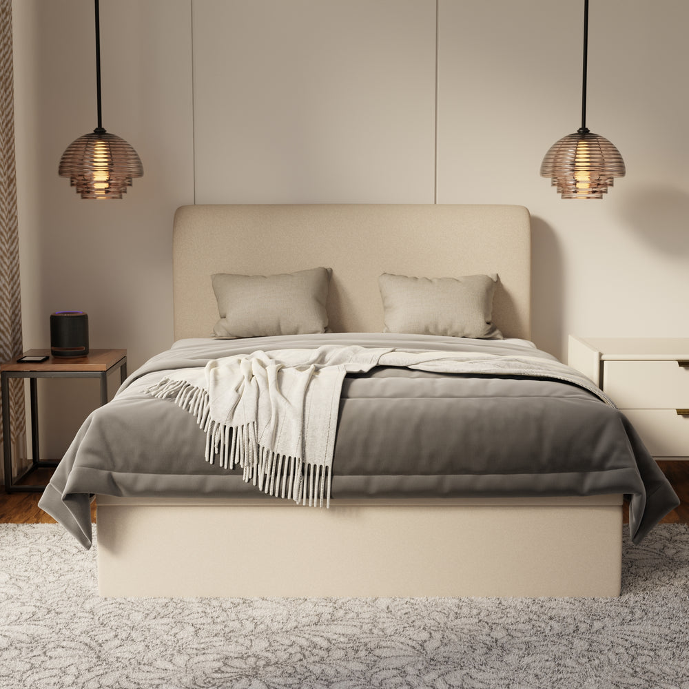 Vintaro Fabric Storage Bed Frame (Water Repellent & Pet Friendly) by Somnuz KH