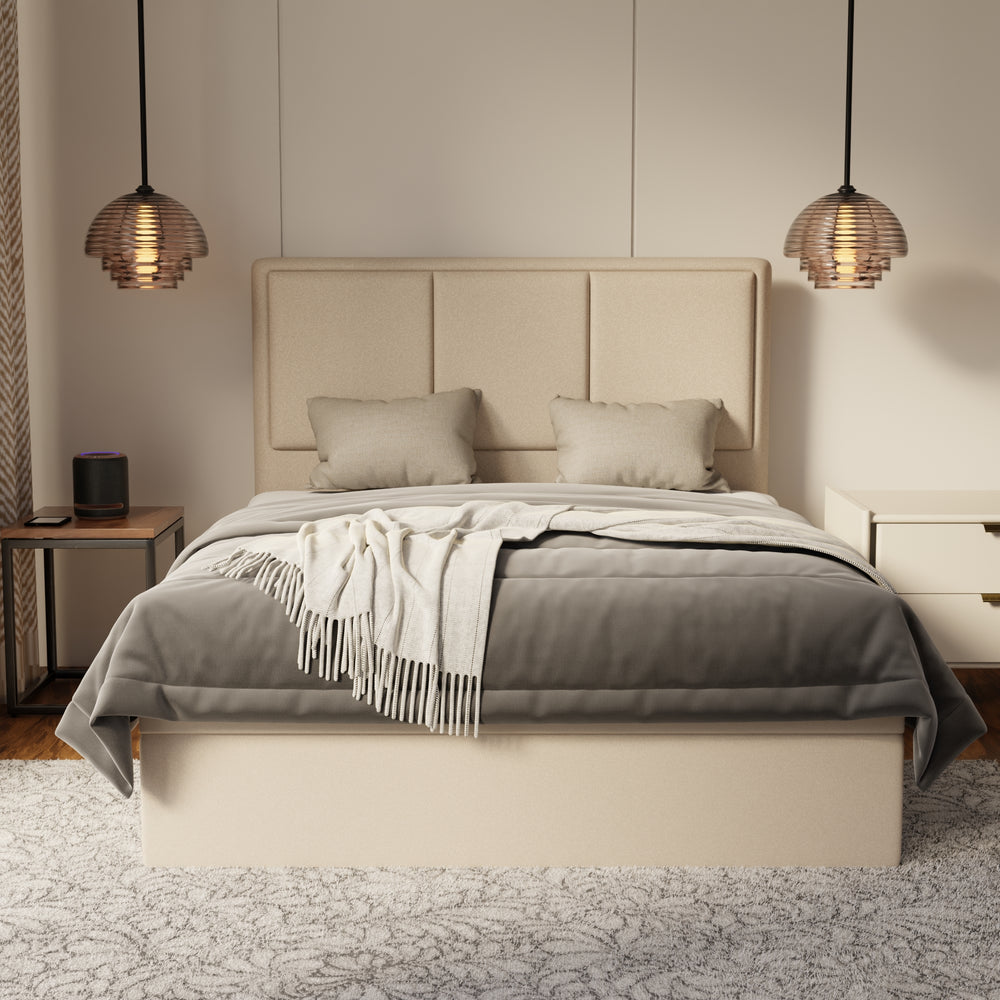 Velmira Fabric Storage Bed Frame (Water Repellent & Pet Friendly) by Somnuz KH