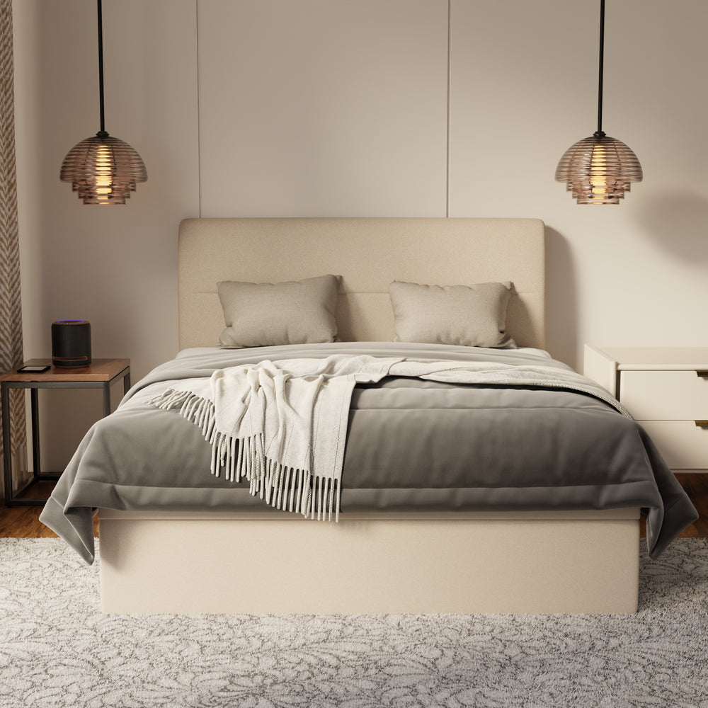 Lysara Fabric Storage Bed Frame (Water Repellent & Pet Friendly) by Somnuz KH