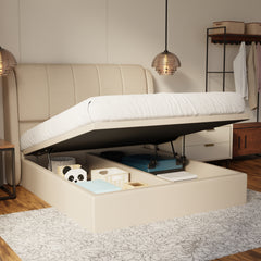 Brinley Fabric Storage Bed Frame (Water Repellent & Pet Friendly) by Somnuz KH