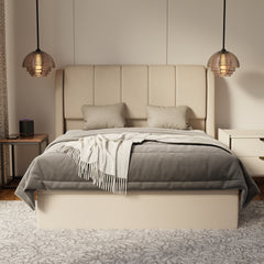 Brinley Fabric Storage Bed Frame (Water Repellent & Pet Friendly) by Somnuz KH