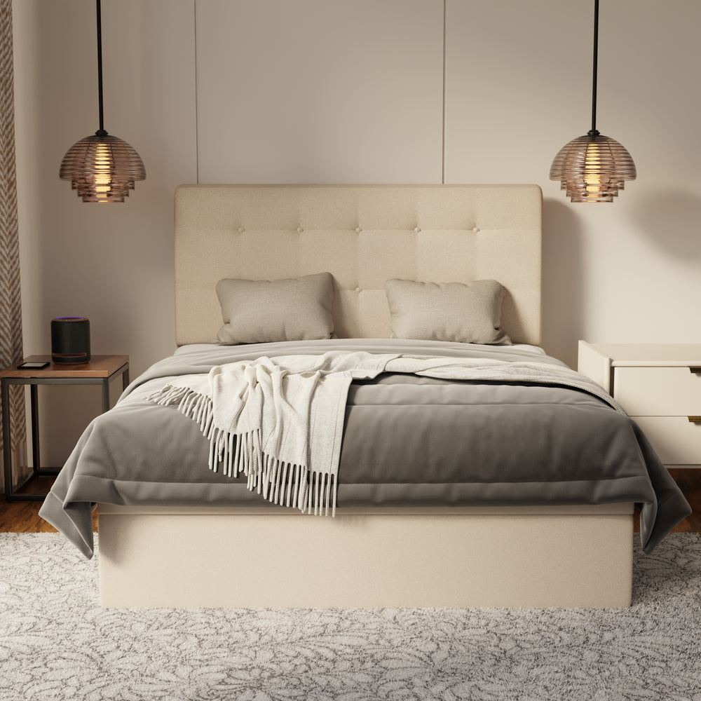 Endora Fabric Storage Bed Frame (Water Repellent & Pet Friendly) by Somnuz KH