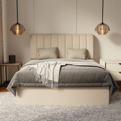 Kuro Fabric Storage Bed Frame (Water Repellent & Pet Friendly) by Somnuz KH