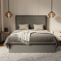 Shiro Fabric Storage Bed Frame (Water Repellent & Pet Friendly) by Somnuz KH