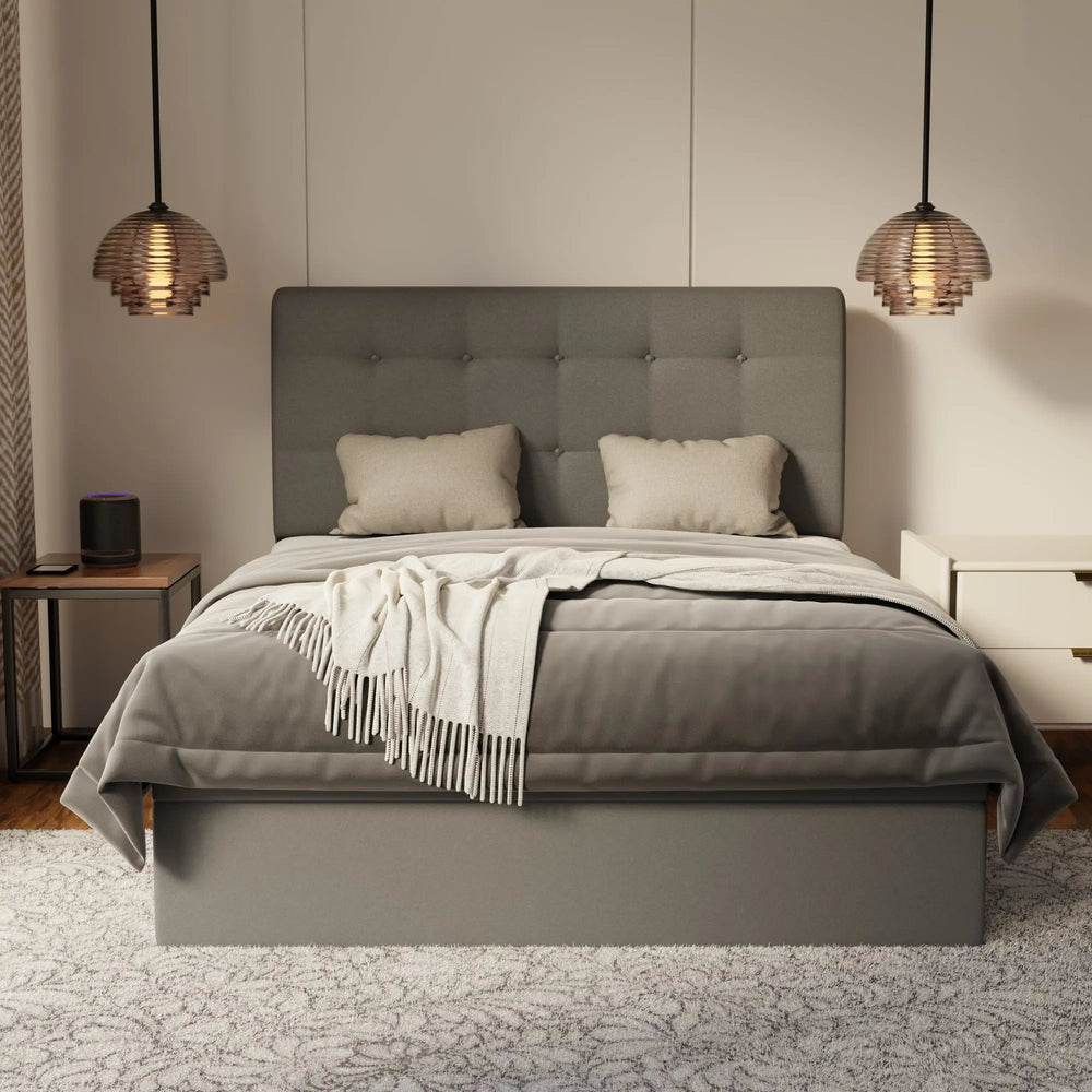 Endora Fabric Storage Bed Frame (Water Repellent & Pet Friendly) by Somnuz KH