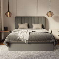 Kuro Fabric Storage Bed Frame (Water Repellent & Pet Friendly) by Somnuz KH