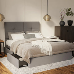 Rylan Fabric Drawer Bed Frame (Water Repellent & Pet Friendly) SSE
