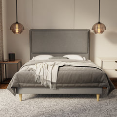 Shiro Fabric Bed Frame (Water Repellent & Pet friendly) by Somnuz KH