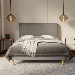 Lysara Fabric Bed Frame (Water Repellent & Pet friendly) by Somnuz KH