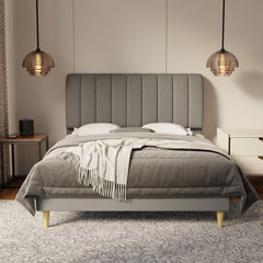 Kuro Fabric Bed Frame (Water Repellent & Pet friendly) by Somnuz KH