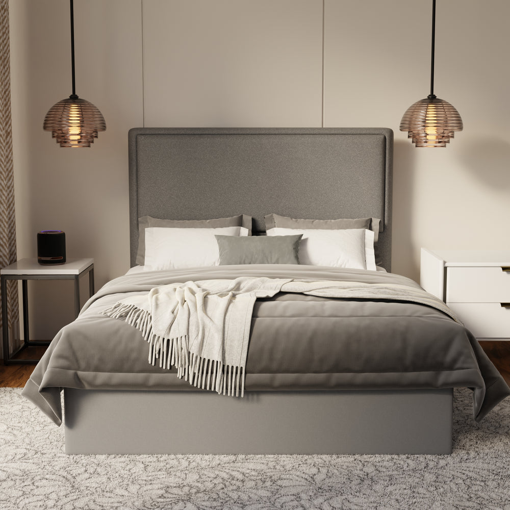 Shiro Fabric Drawer Bed Frame (Water Repellent & Pet friendly) by Somnuz KH