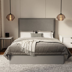 Shiro Fabric Drawer Bed Frame (Water Repellent & Pet friendly) by Somnuz KH