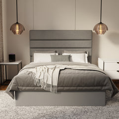 Corlune Fabric Drawer Bed Frame (Water Repellent & Pet friendly) by Somnuz KH