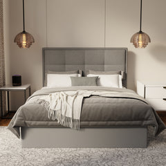 Solvane Fabric Drawer Bed Frame (Water Repellent & Pet friendly) by Somnuz KH