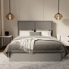 Bravelle Fabric Drawer Bed Frame (Water Repellent & Pet friendly) by Somnuz KH