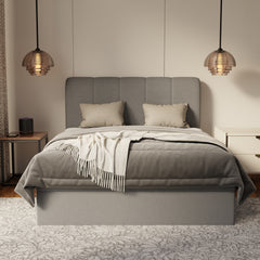 Caldrin Fabric Storage Bed Frame (Water Repellent & Pet Friendly) by Somnuz KH