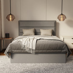Zorvain Fabric Storage Bed Frame (Water Repellent & Pet Friendly) by Somnuz KH