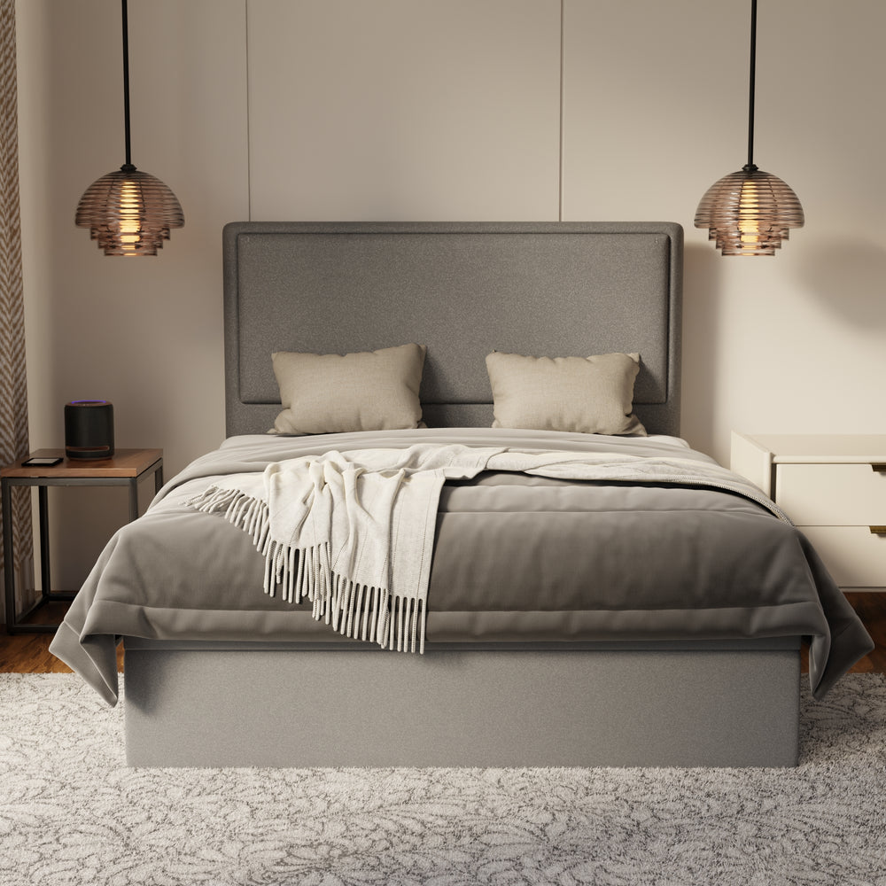 Shiro Fabric Storage Bed Frame (Water Repellent & Pet Friendly) by Somnuz KH