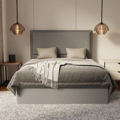 Shiro Fabric Storage Bed Frame (Water Repellent & Pet Friendly) by Somnuz KH