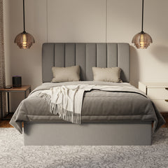 Trevino Fabric Storage Bed Frame (Water Repellent & Pet Friendly) by Somnuz KH