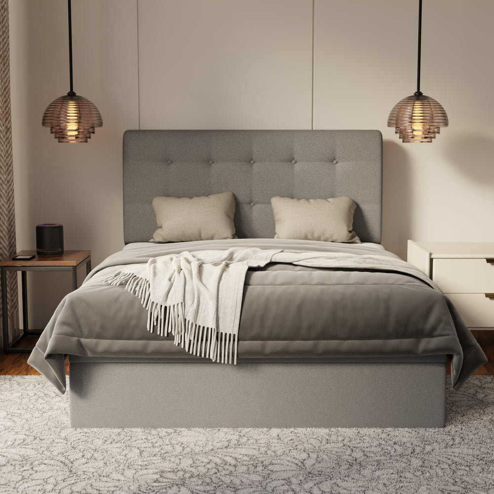 Endora Fabric Storage Bed Frame (Water Repellent & Pet Friendly) by Somnuz KH