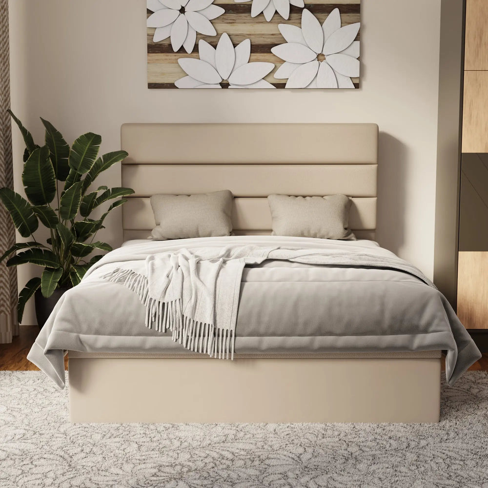 Corlune Faux Leather Storage Bed Frame (Pet Friendly) by Somnuz KH