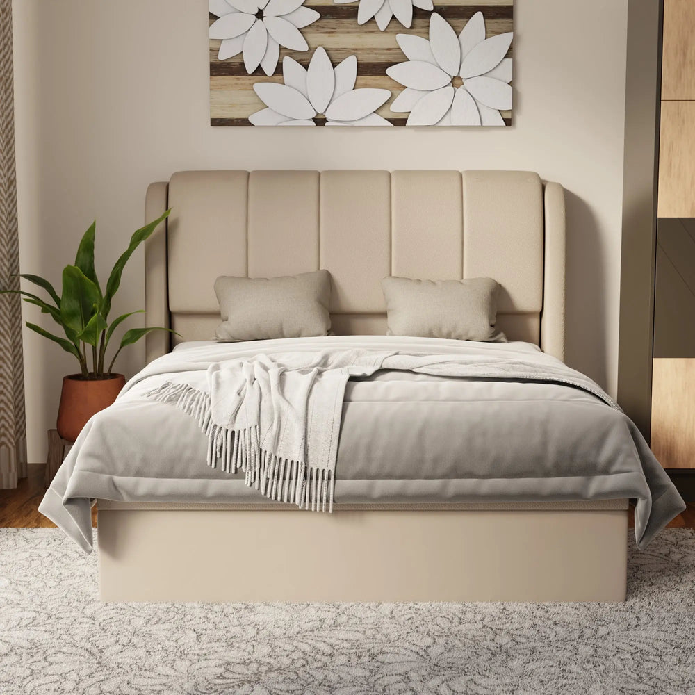 Brinley Faux Leather Storage Bed Frame (Pet Friendly) by Somnuz KH