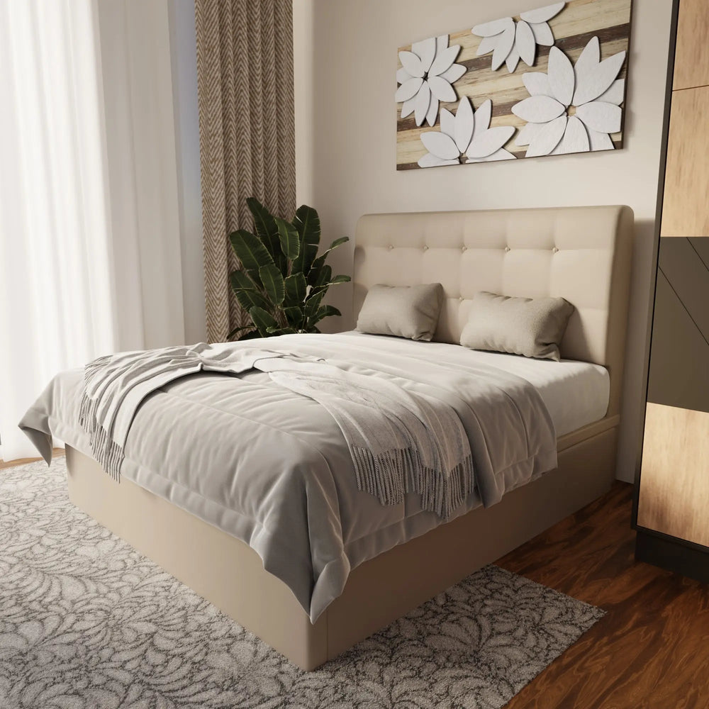 Endora Faux Leather Storage Bed Frame (Pet Friendly) by Somnuz KH