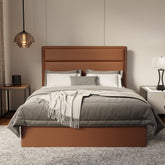 Zorvain Faux Leather Drawer Bed Frame (Pet Friendly)