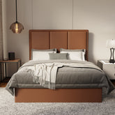 Velmira Faux Leather Drawer Bed Frame (Pet Friendly)