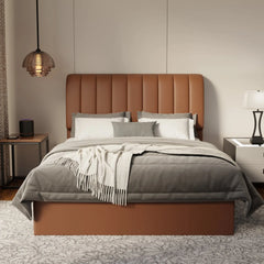Kuro Faux Leather Drawer Bed Frame (Pet Friendly) by Somnuz KH
