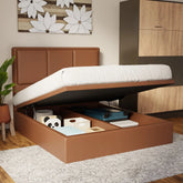 Velmira Faux Leather Storage Bed Frame (Pet Friendly)