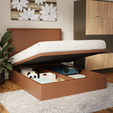 Shiro Faux Leather Storage Bed Frame (Pet Friendly)