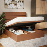 Corlune Faux Leather Storage Bed Frame (Pet Friendly) by Somnuz KH