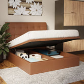 Endora Faux Leather Storage Bed Frame (Pet Friendly) by Somnuz KH