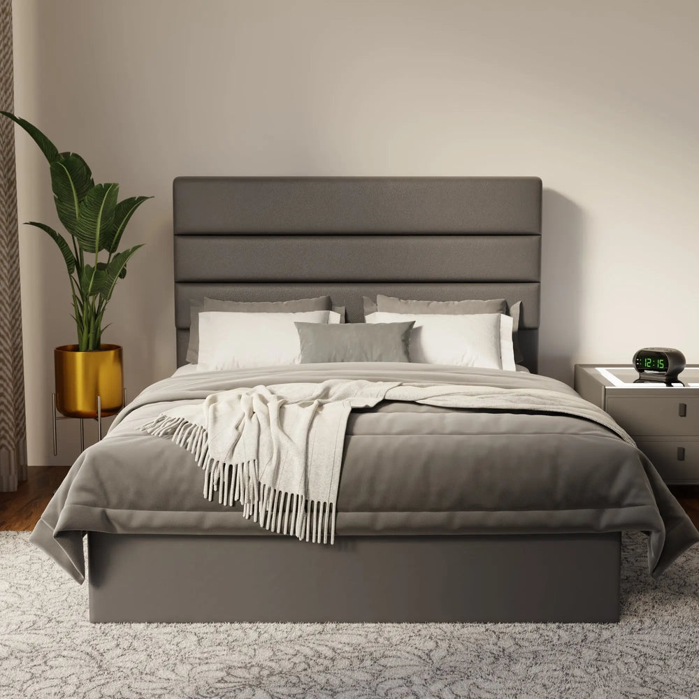 Corlune Faux Leather Drawer Bed Frame (Pet Friendly) by Somnuz KH