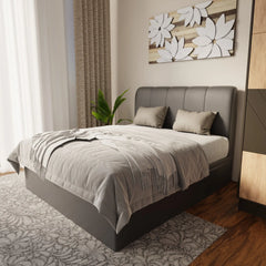 Caldrin Faux Leather Storage Bed Frame (Pet Friendly) by Somnuz KH