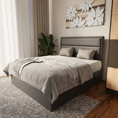 Zorvain Faux Leather Storage Bed Frame (Pet Friendly) by Somnuz KH