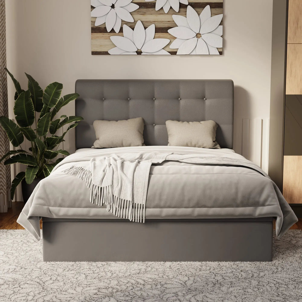 Endora Faux Leather Storage Bed Frame (Pet Friendly) by Somnuz KH