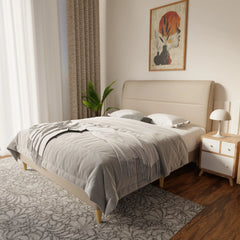 Lysara Faux Leather Bed Frame (Pet Friendly) by Somnuz KH